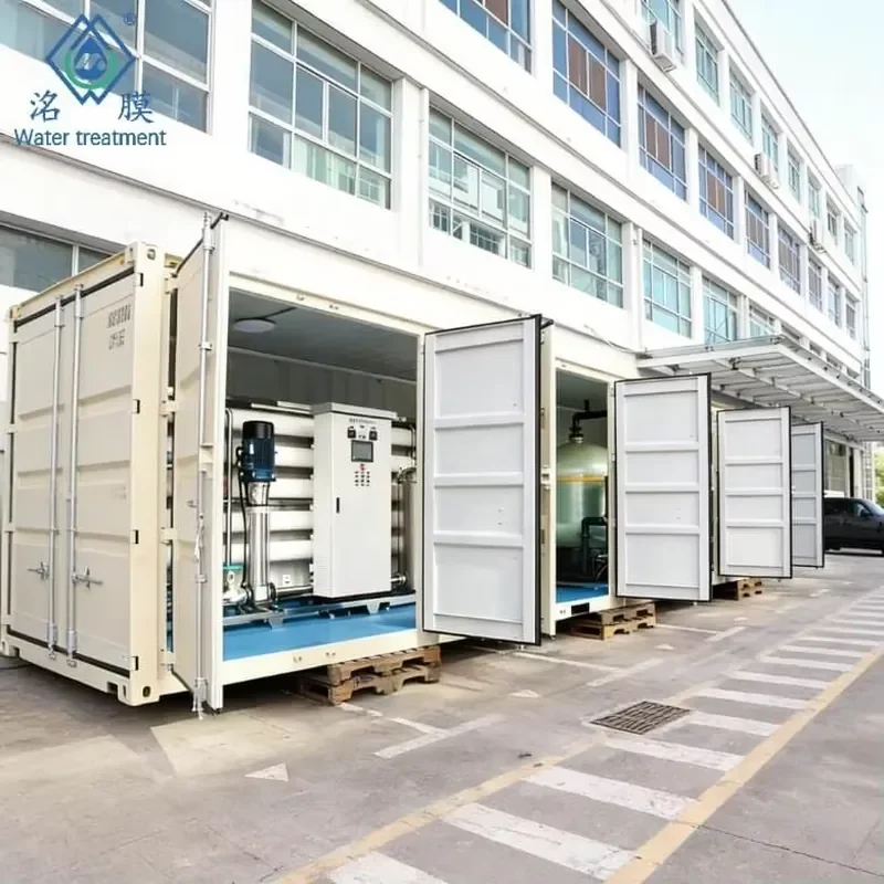 Custom Capacity Containerized Water Purification System RO Container Desalination Machine Water Treatment System Filter Plant