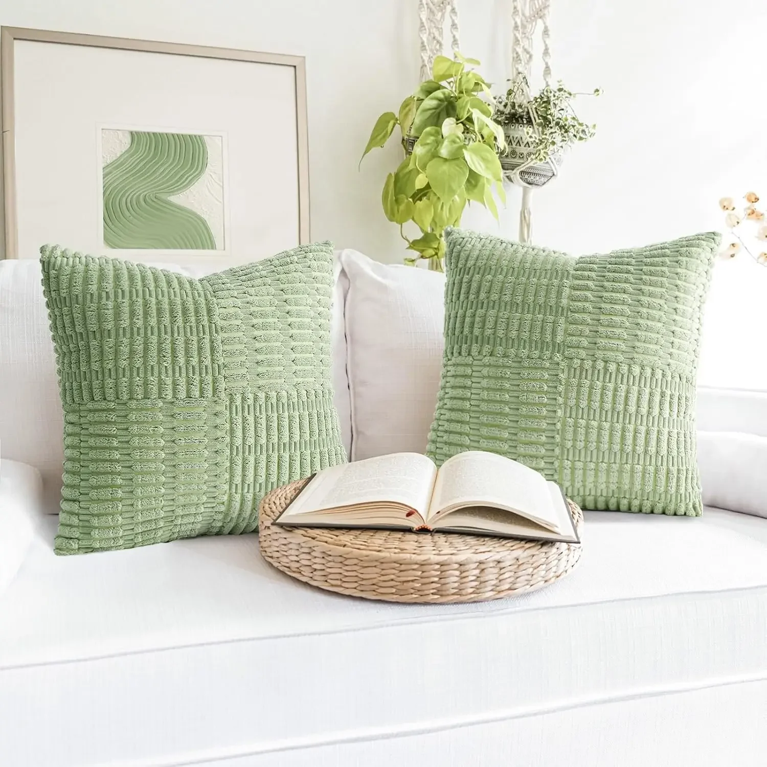 Boho Corduroy Pillow Cover 3