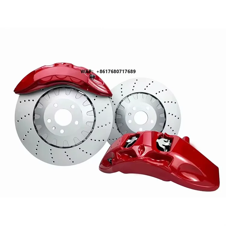 

Universal Car Parts Big Brake Kit Forged Front 6 Pistons Six Pot 9N for Rims 19 20 21 Inch for A6 Q8 Mustang D4