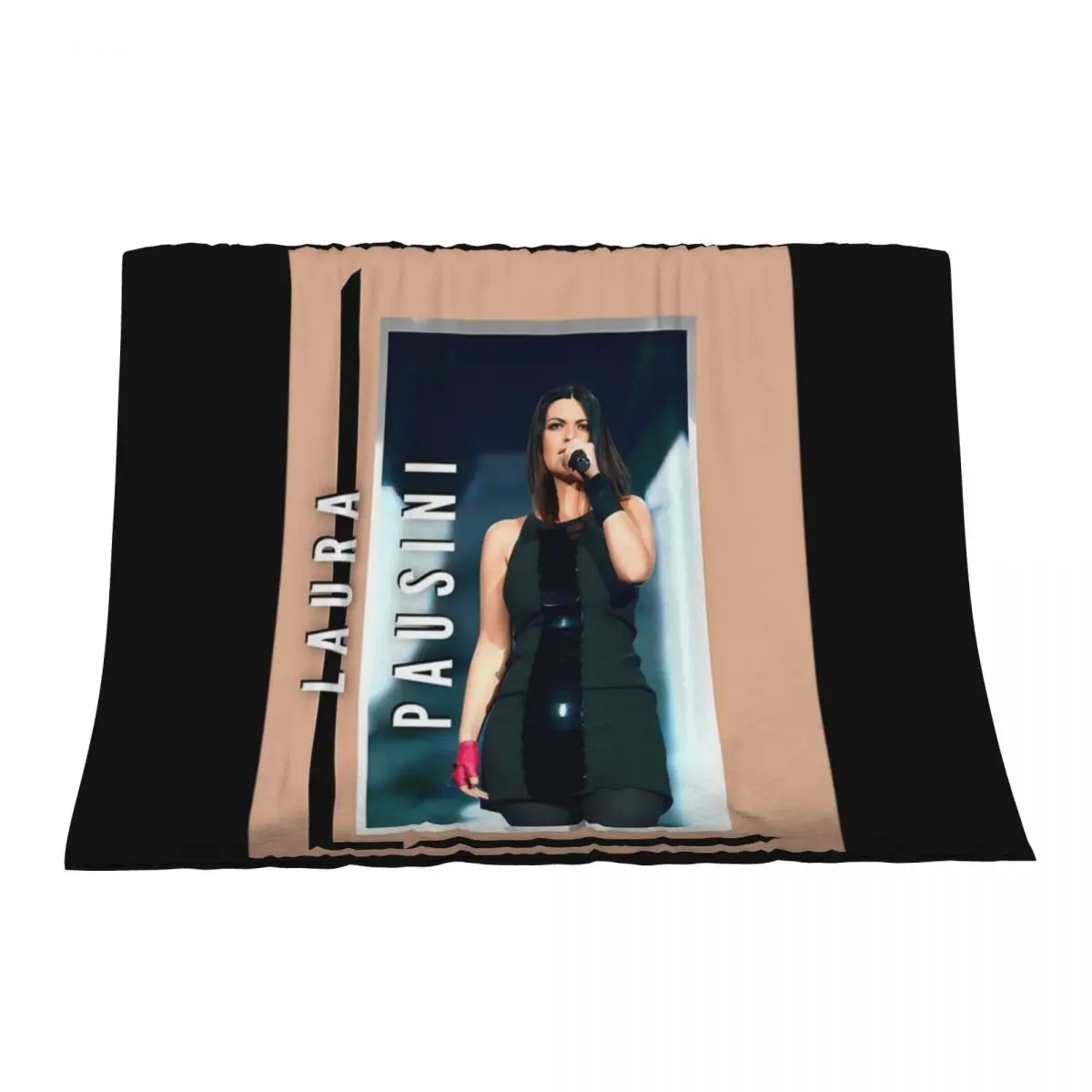 

Laura Pausini (2) Throw Blanket Hairy Stuffeds Bed Kid'S Blankets