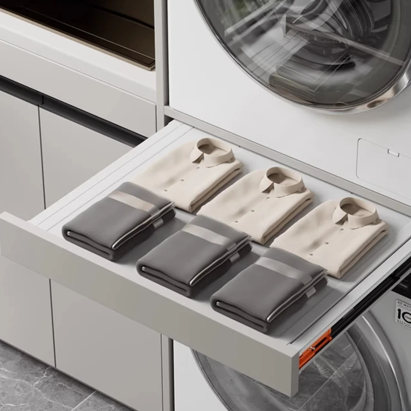 

Pull-out Hanger Invisible Drying Rack Above The Balcony Multifunctional Telescopic Built-in Slide