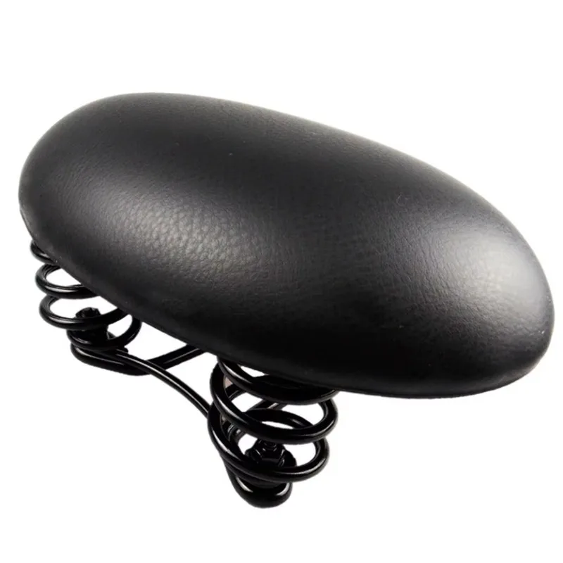 Comfortable Bike Seat Shock Absorber Pad Noseless Wide Cycling