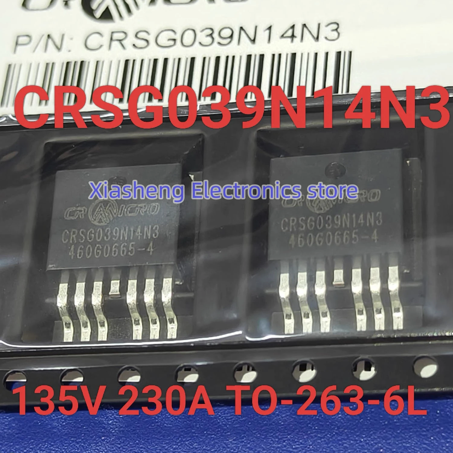 جديد الأصلي 10 قطعة CRSG039N14N3 TO-263 135 فولت 230A ترانزستور التأثير الميداني في المخزون الدوائر المتكاملة نوعية جيدة
