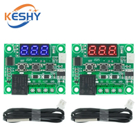 W1209 DC 12V Red/Blue heat cool temp thermostat temperature control switch temperature controller XH-W1209