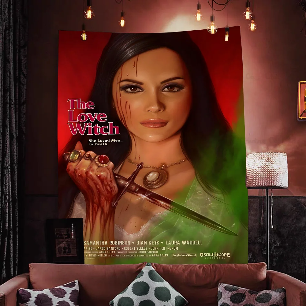 Movie The Love Witch Chart Tapestry For Living Room Home Dorm Decor Art Home Decor