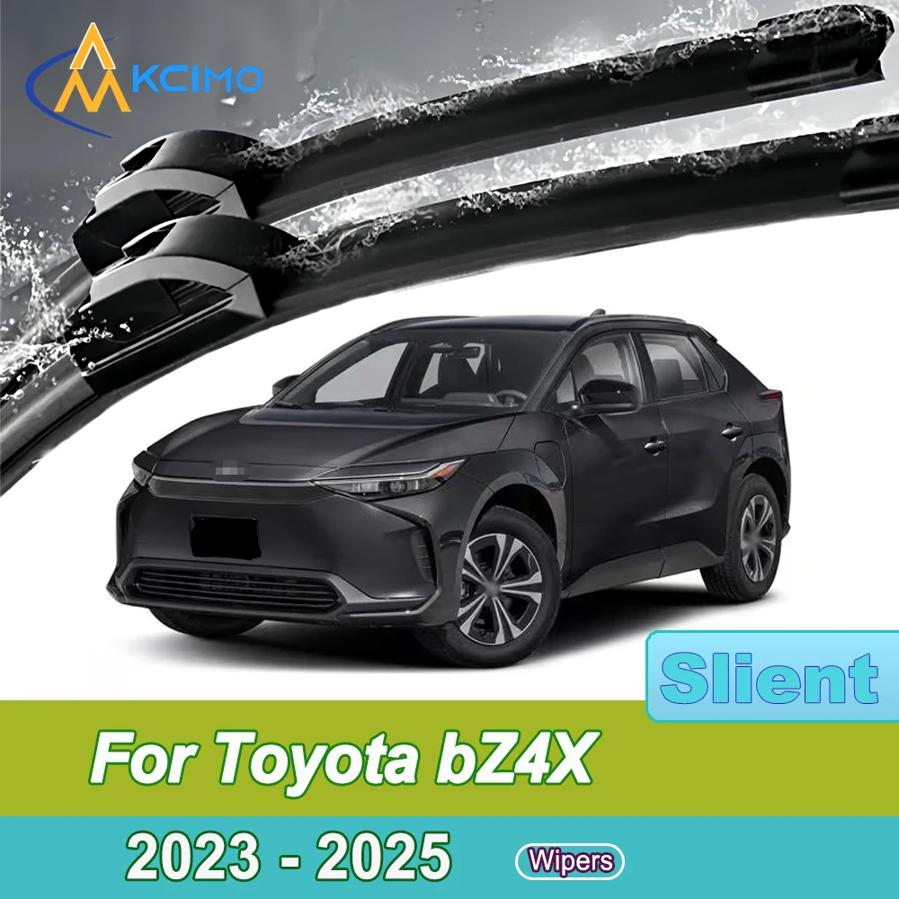 

For Toyota bZ4X EG10 2023-2025 Subaru Solterra Front Windshield Wiper Blades 2pcs Quiet Rain Windscreen Window Accessories