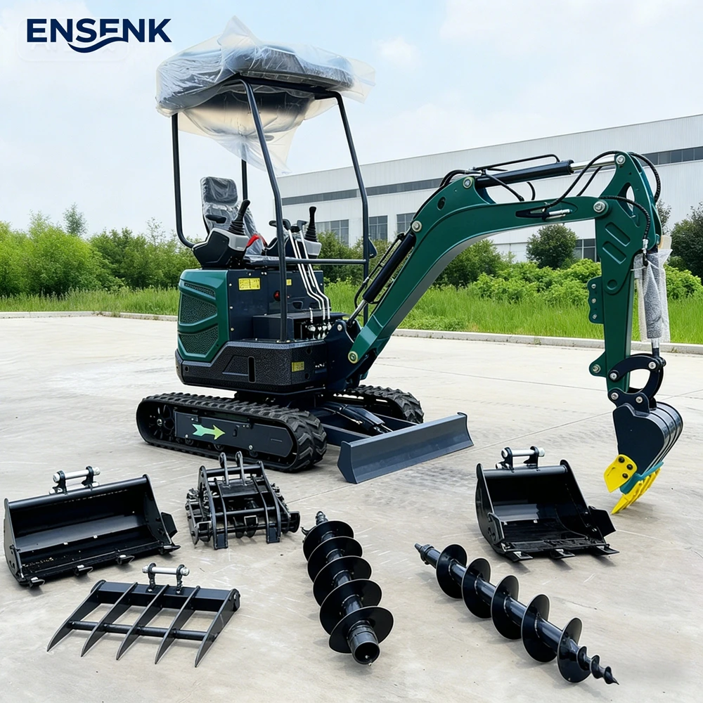 

Мини-экскаватор 0.8т, 1.5т, 1.8т, 2.0т с двигателем Kubota, многофункциональный, CE EPA, для строительных работ