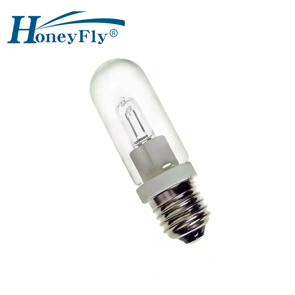 

HoneyFly JDD Photography Halogen Lamp Bulb E27 220V 100W/150W/250W Clear Quartz Tube for 64401 64402 Studio Photography Bulb