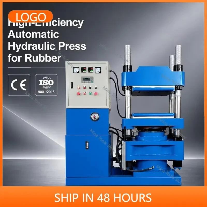 Silicone Rubber Vulcanizing Press Machine Precise Heating System Advanced Technology Gasket Seal O Ring Making Device