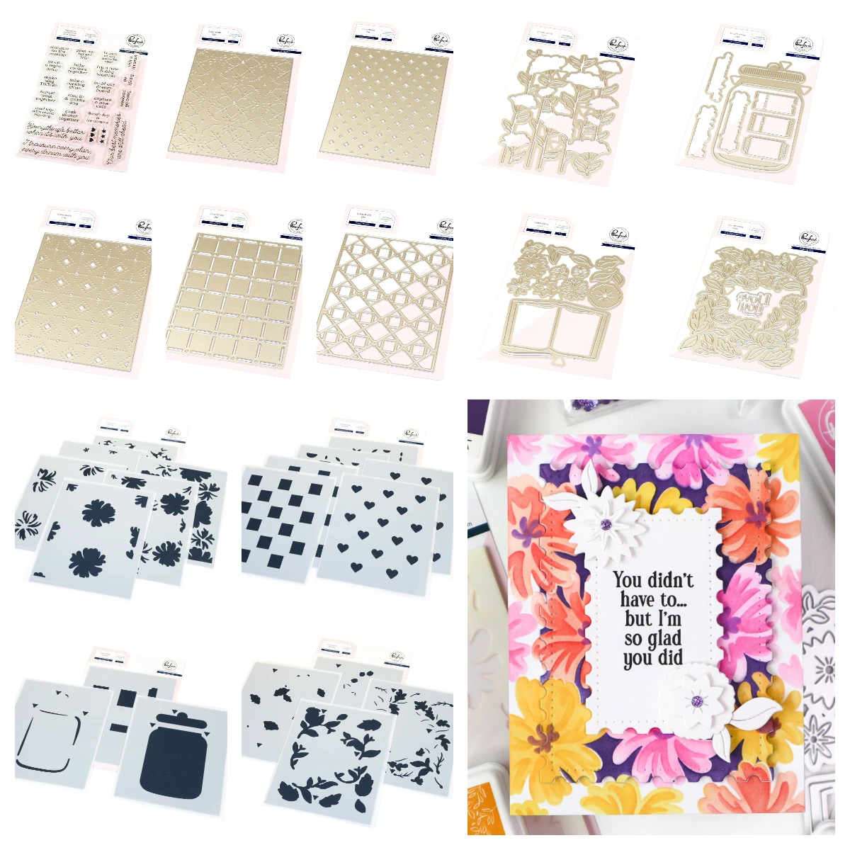 

Dazzling Diamonds Coverplate Die Metal Cutting Dies Stamps Stencil DIY Scrapbooking Paper Card Handmade Album Embossing Template