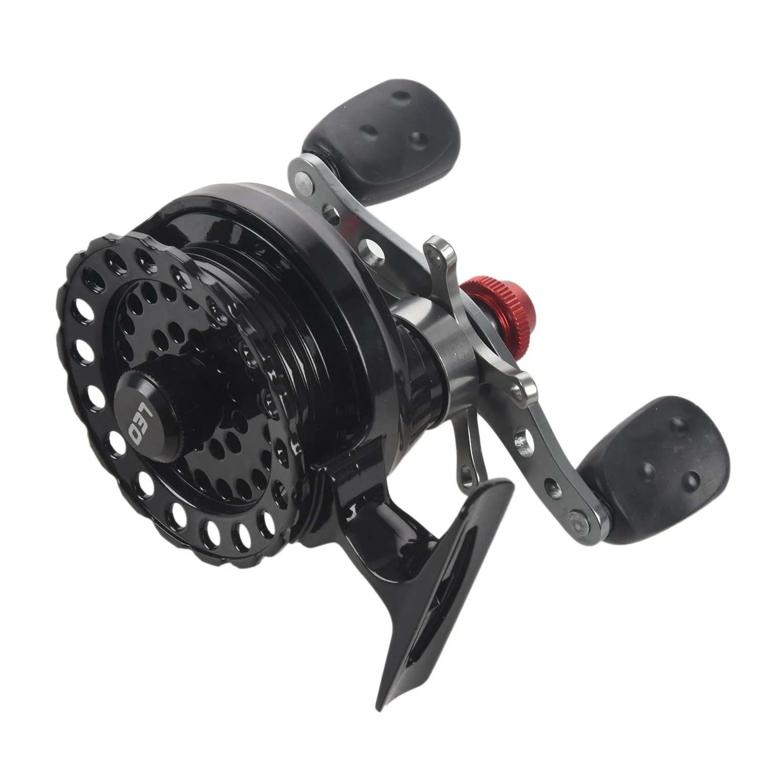 LEO DWS60 4 + 1BB 2.6:1 65MM Fly Fishing Reel Wheel with High Foot Fishing Reels Left Hand Fishing Reel Wheels Rich