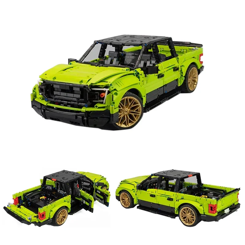 Nieuwe Moc-78624 F150 Supercar 42115 Model B Gemonteerd bouwsteenmodel • 2742 onderdelen Volwassen kinderen Verjaardag Speelgoedcadeau