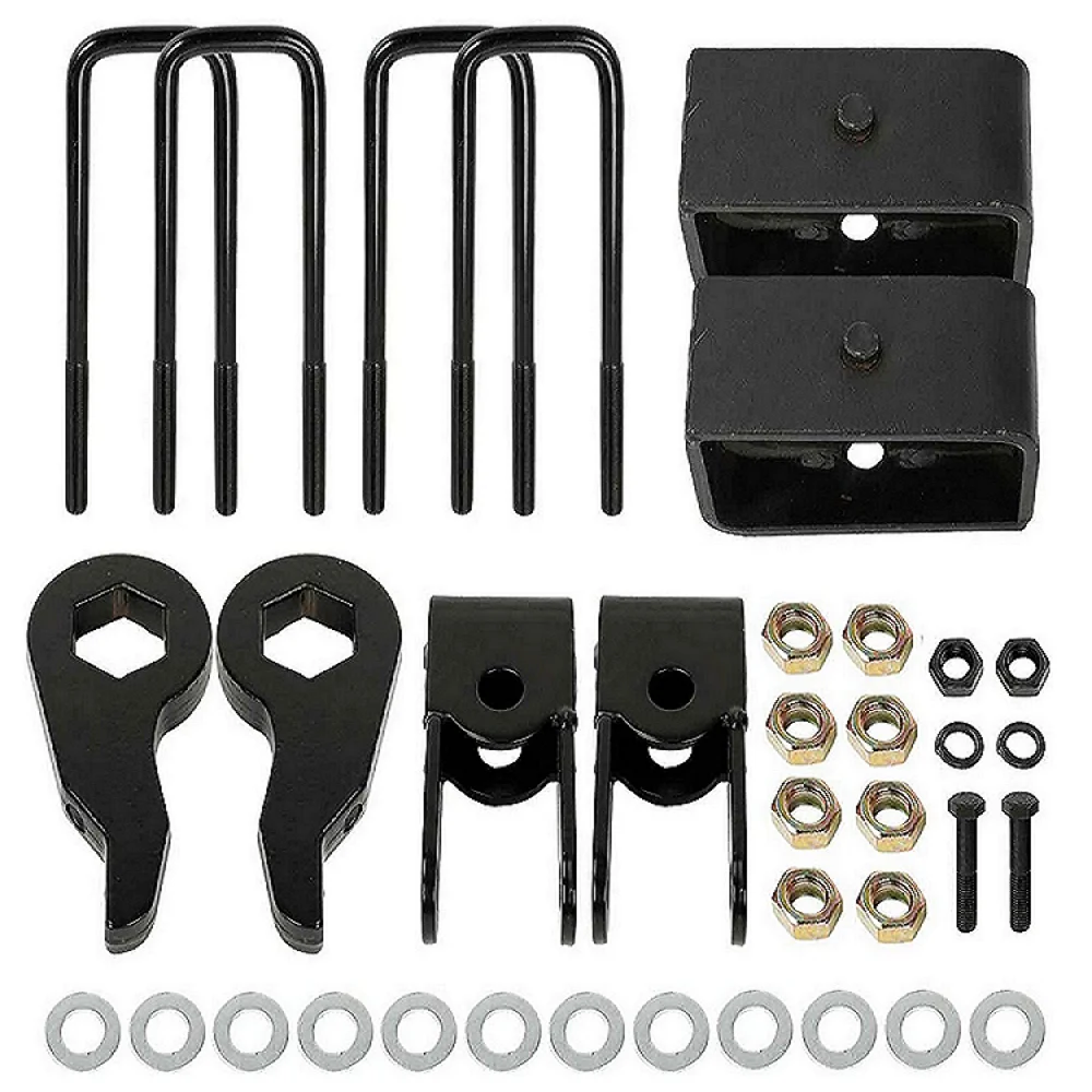 

For 1999-2006 Chevy 2WD Silverado Sierra 1500 3" Front and 2" Rear Leveling Lift Kit