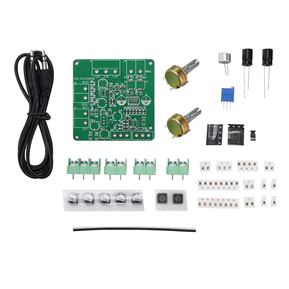 1 Set Ne5532 Audio Microfoon Versterker Board Tpa3110d2 Zelfassemblage Onderdelen Diy Kit Lasmontage Praktische Trainingskits