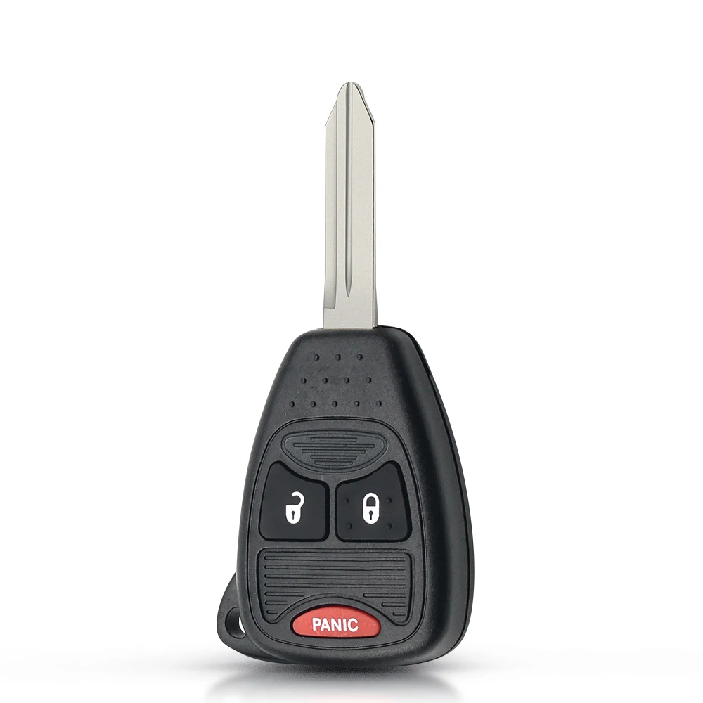 KEYYOU-carcasa de llave de coche remota, funda Fob para Dodge Caravan, Chrysler Town Country Grand Caravan, 6 botones