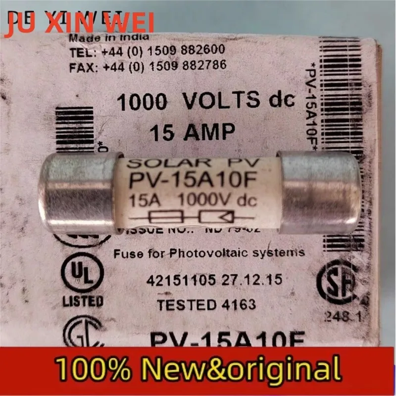 100%NEW  yinrong  SOLAR gPV YRPV-30 8A 10A 12A 15A 16A 20A 25A 30A Fuse 10*38 DC1000V  IEC60269-6
