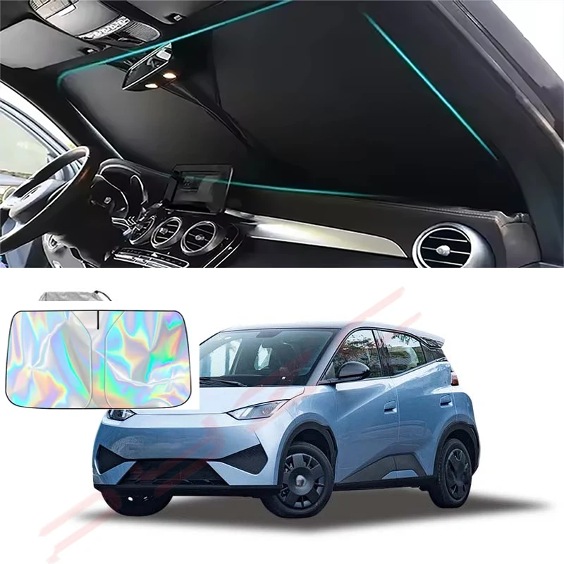 For BYD Seagull 2023-2026 Car Windshield Sunshade Cover Front Window Sun Shade Visor Auto Interior UV Protection