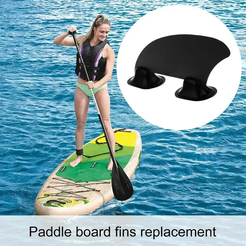 Inflatable Paddle Board Fin Kayak Fin Surfboard Fin Single Fin Paddle Board Parts Kayak Tracking Fin Replacement Surf Fins Side