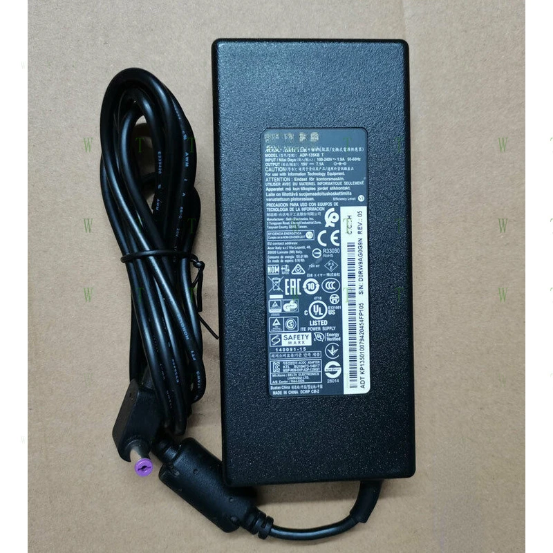 

TTT Genuine 135W ADP-135KB T for Acer Nitro 5 AN515-53-55G9 AN515-53-52FA AC Adapter