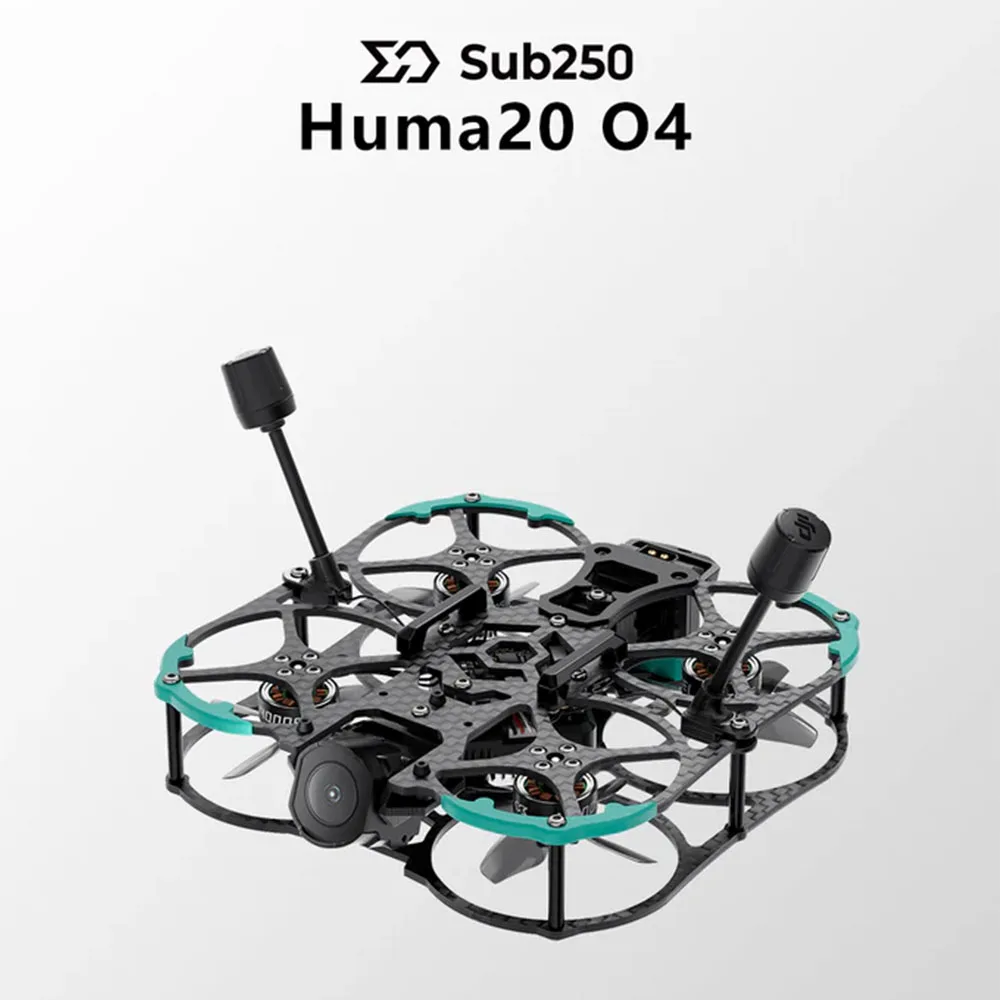 Sub250 Huma20 HD O4 Pro 4S XT30  2 Inch CineWhoop Digital FPV Drone with Redfox A3 F722 45A/1304 6000KV Brushless Motor