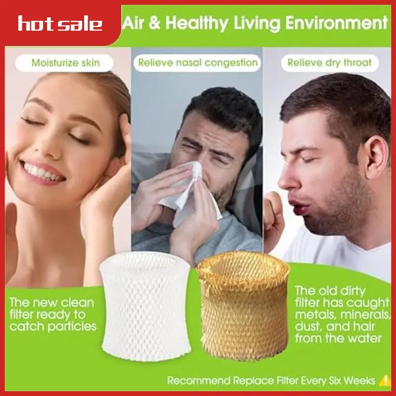 

Humidifier Replacement Filter For Canopy Bedside And Nursery,6Pack Humidifier Wicking Replacement Filters