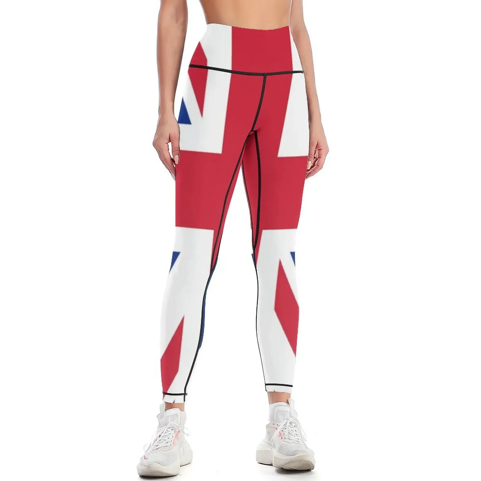 

UK Great Britain Royal Union Jack Flag Leggings sports for for fitness Fitness clothing Womens Leggings