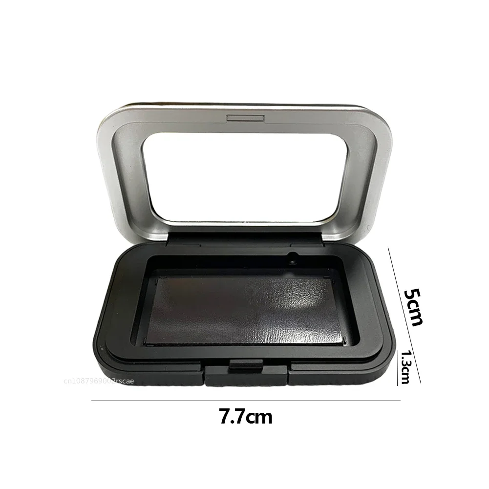 Magnetic Sewing Needles Holder Black Rectangle Sewing Needle Storage Case Buttons Pins Storage Box for DIY Sewing Accessories