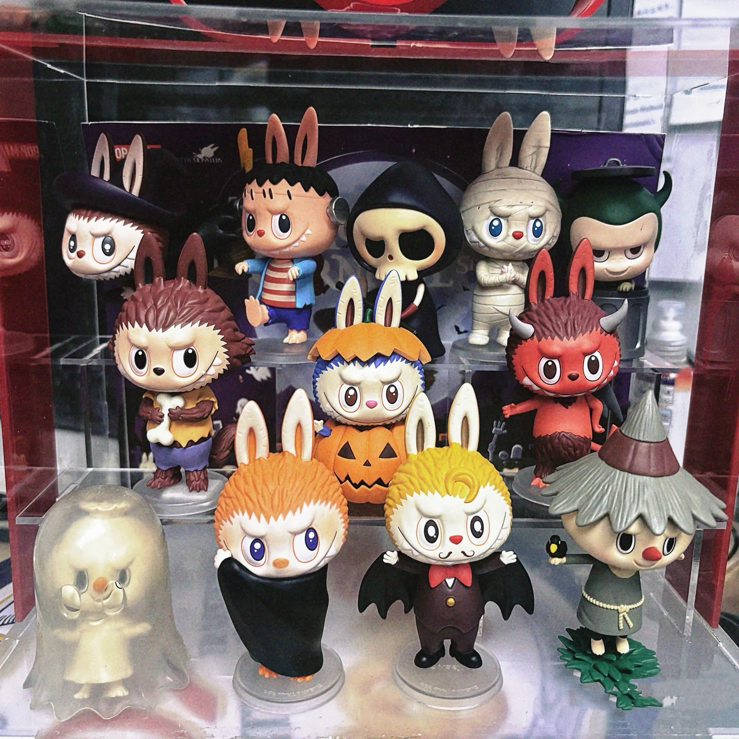 

POP MART Labubu Halloween Monster Carnival Series Blind Box Mystery Box Guess Bag Toys Doll Anime Figure Cute Ornaments Gift