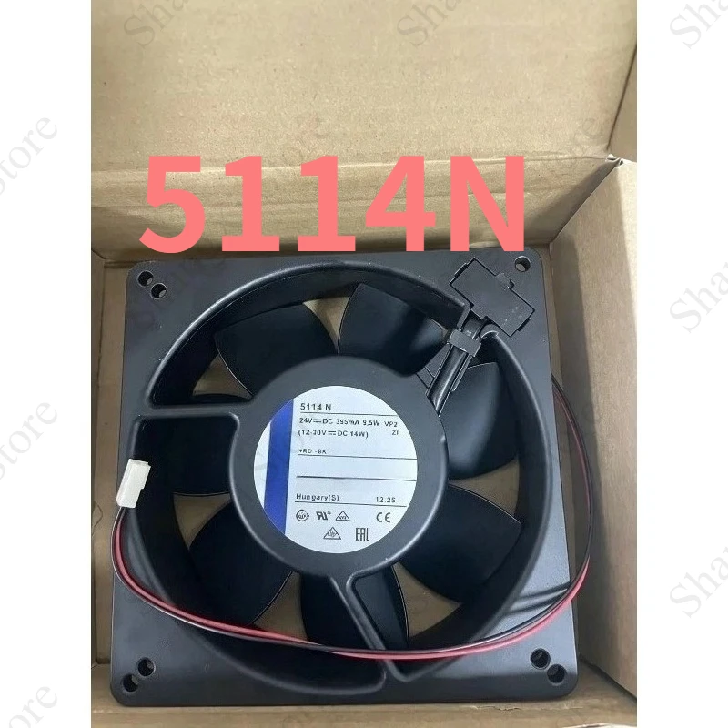 1PCS Brand New 5114N 24V 9.5W 135 135 38mm 2pin Cooling Fan Fast Delivery