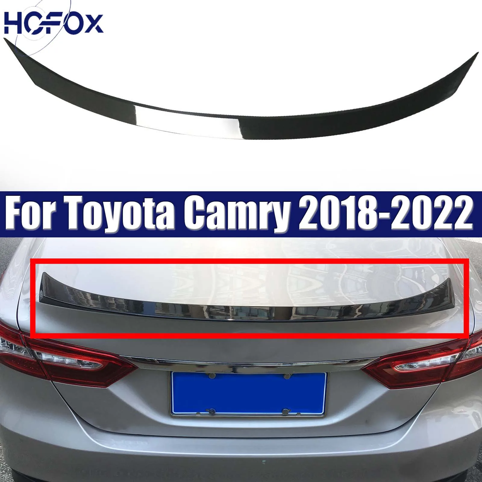 

For Toyota Camry 2018-2022 Rear Wing Lip Trunk Spoiler Car Exterior Tuning Accessorie Part