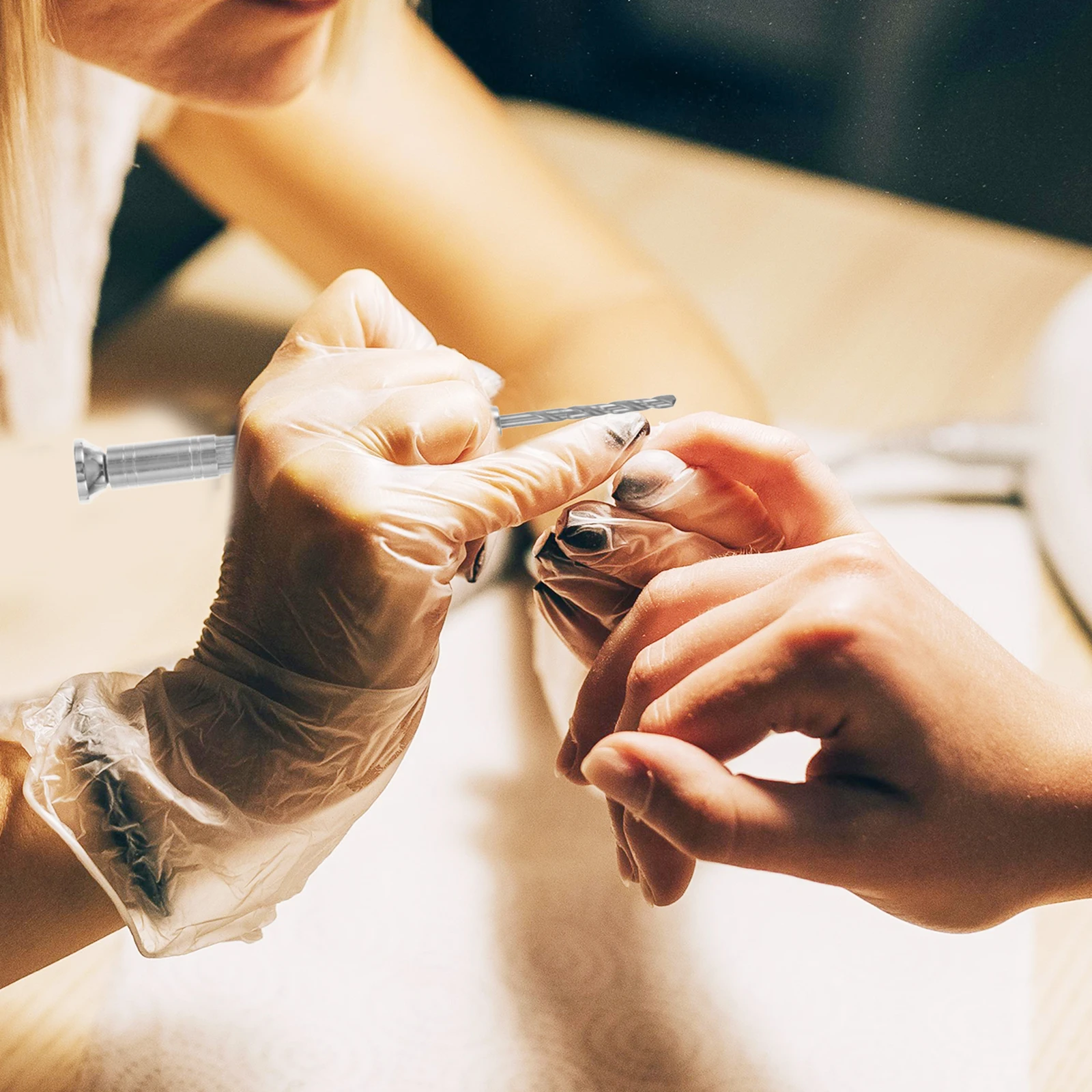 

1 комплект, набор для гелевых ногтей, ручная дрель для маникюра, очаровательные инструменты для пирсинга, художественные аксессуары, безопасные биты, напильники, сверла, инструменты Nail Tech