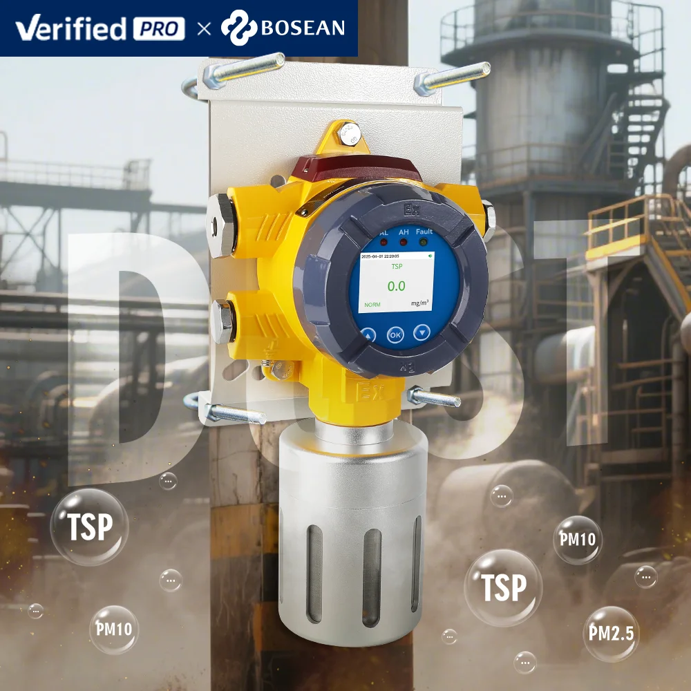 Fixed Laser Real Time PM2.5/PM10/TSP Dust Measuring Instrument 1000ug/m3 High Accuracy Light Scattering Air Pollution Monitoring