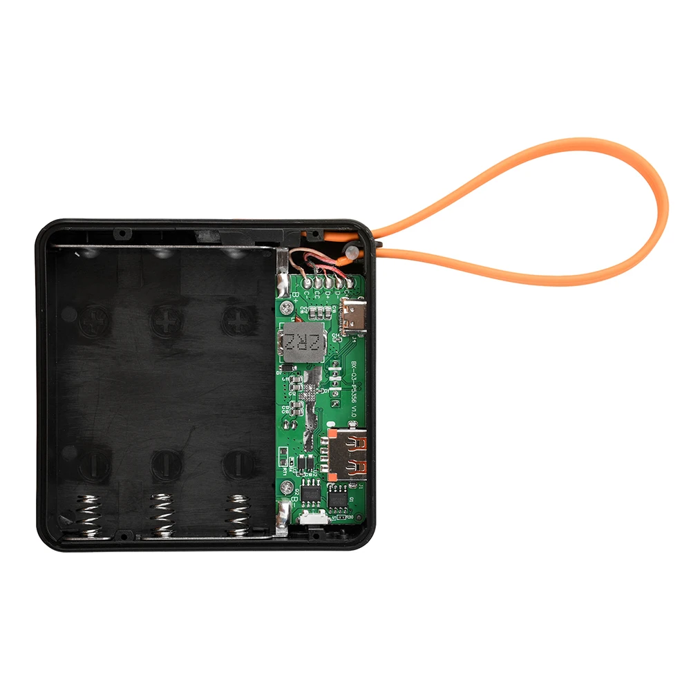 DIY 3*18650 Batterie-Powerbank-Kit 10W 22.5W Schnellladegehäuse mit Ladekabel, abnehmbar, schweißfrei, mobiles Stromversorgungs-Kit – Detail 18