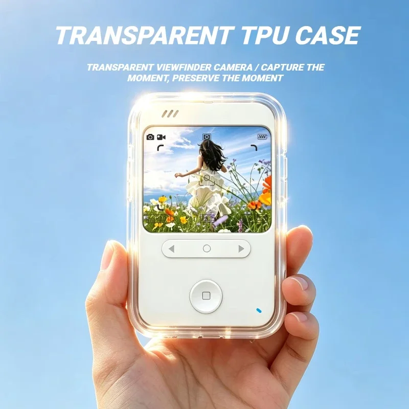 For Godox C100 Transparent Tpu Protective Case Drop And Scratch Resistant Applicable To Transparent Viewfinder Camera