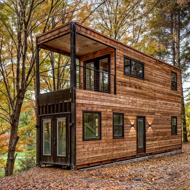 Casa modulare scorrevole modificata per contenitori di spedizione domestici portatili