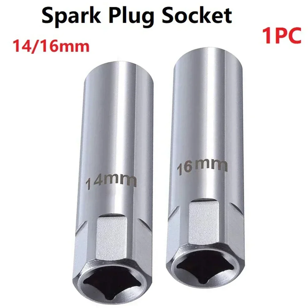 ประแจ Spark Plug SOCKET 1pcs 3/8 นิ้ว 62 มม.เครื่องมือกําจัด Silver Sleeve SOCKET 12 จุด 18.5/20 มม.เครื่องมือ 2021 ใหม่