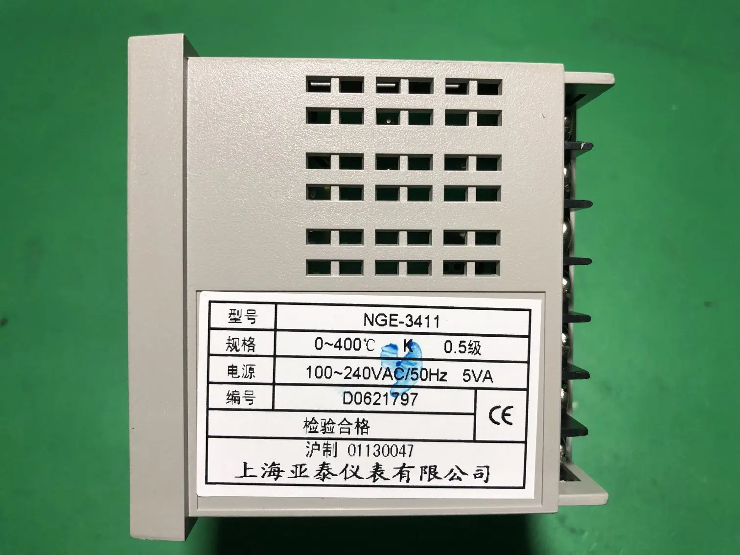 NGE-3411 Shanghai Yatai Instrument Temperature Controller NGE-3410 3400 3910 3000 3400G