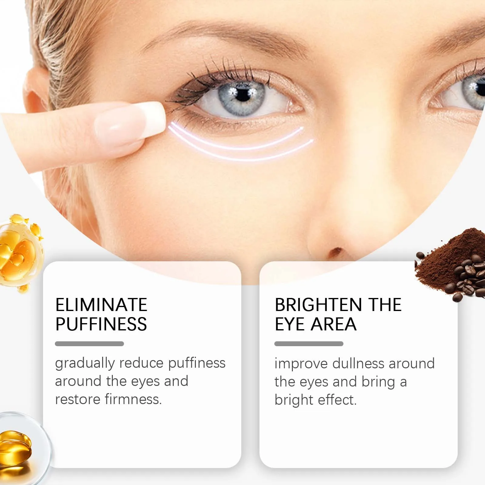 Eye Stick Softens And Tightens The Skin, Reduces Wrinkles, Improves Eye Condition, Moisturizes And Brightens