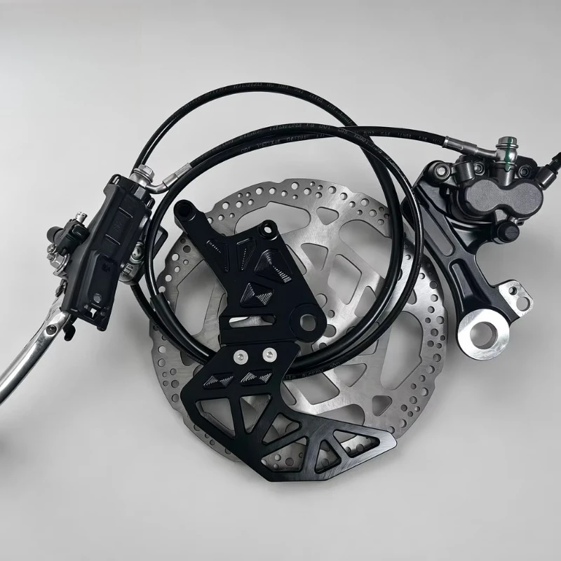 Dual-Piston Hydraulic Aluminum Rear Brake Caliper Kit-Hard Anodized Universal Fit for MX4/MX3/X3/XXX High Performance