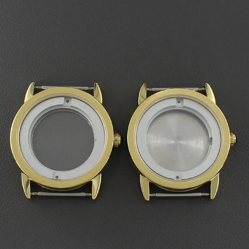 Roségold 42mm Uhrengehäuse Edelstahl Uhrenzubehör für ETA 2824 PT5000 Uhrwerk 34,5mm Zifferblatt Saphirglas – Detail 10