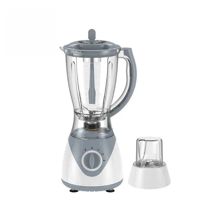 

Высококачественный электрический блендер 2-в-1 для смузи с двойной стеклянной чашей, объемом 1,5 л, 3 скорости, для домашнего использования