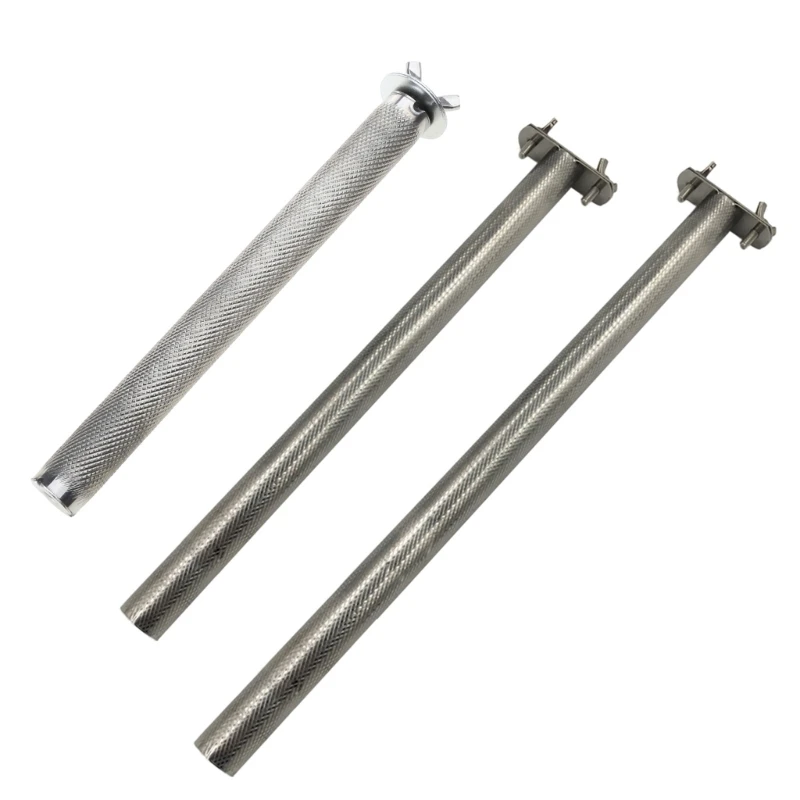 

Y166 Bird Perch Stainless Steel Stand for Cockatiels Conures Budgies Lovebirds