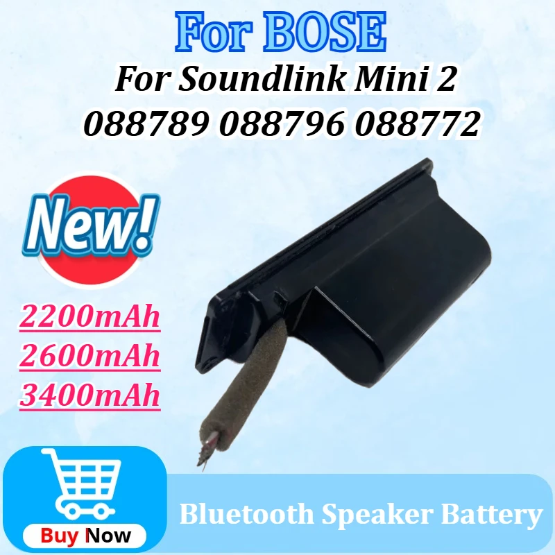 

7.4V 2200/2600/3400mAh 088796 for Bose Soundlink Mini2 088789 088772 Circuit Board Loudspeaker Box Bluetooth Speaker Battery