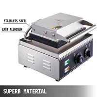 SucceBuy 6 Hole Electric Sweet Donut Maker Stainless Steel Non Stick Commercial Donut Waffle Cookies Gaufriers Kitchen Appliance 3