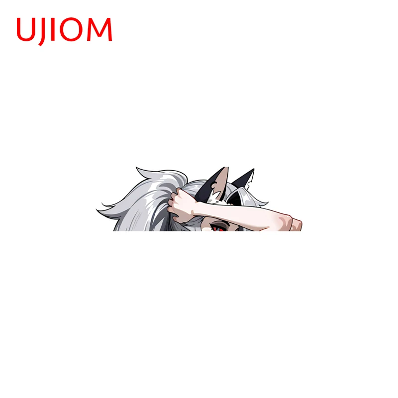UJIOM Furry Loona Wall Sticker Enchanting Trendy Customizable PVC Decal Creative Personality Wallpapers That Are Famous In TK