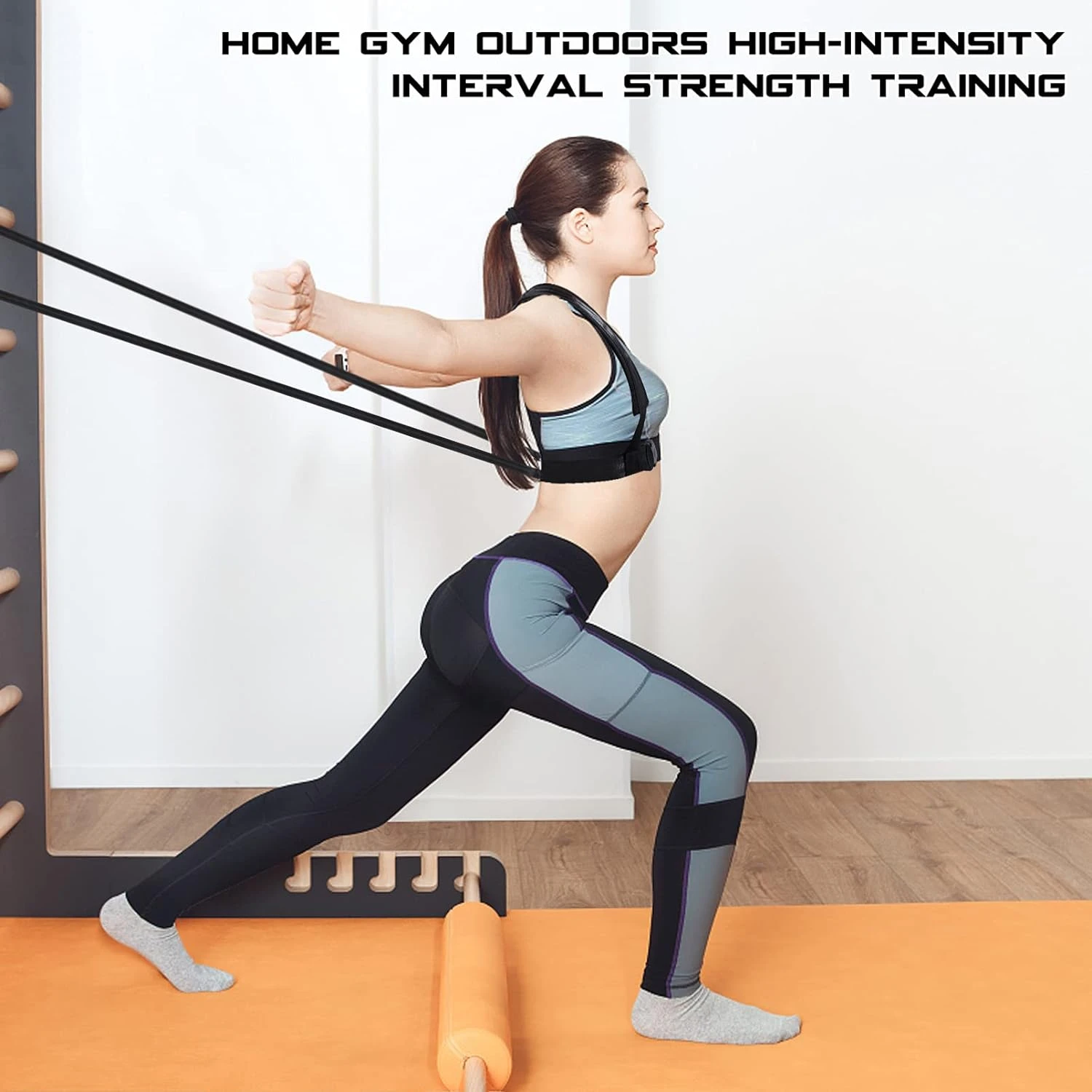 

Highly effective and versatile resistance training fitness sled harness. Improve strength and endurance with durable, adjustable