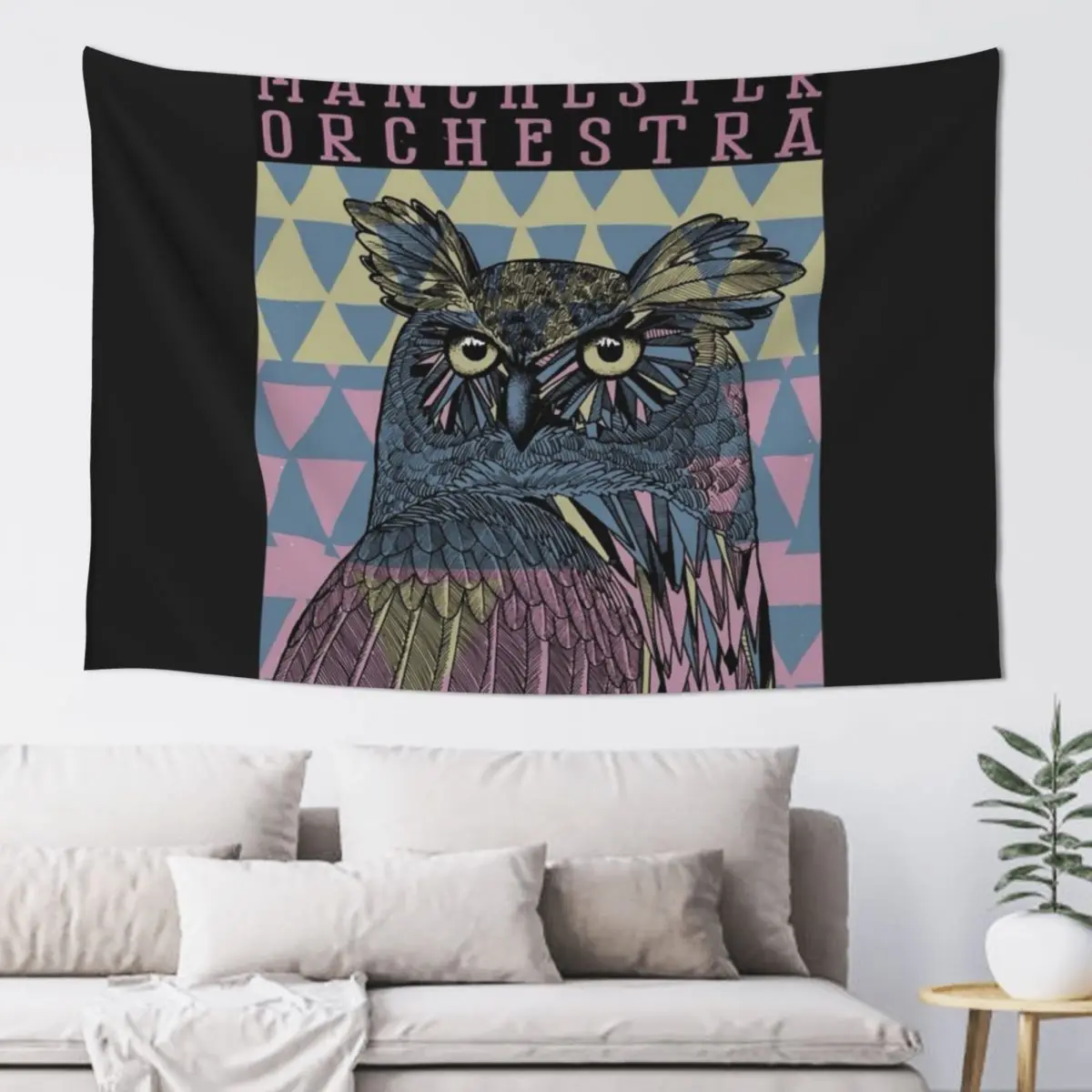 

Manchester Orchestra Essential Tapestry Decorations For Room Wall Decoration Items Tapestry