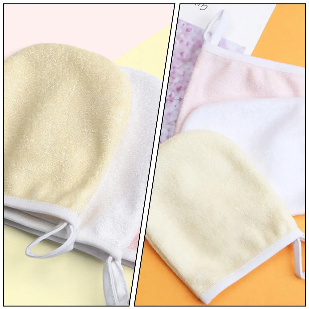 6 قطع من وسادات إزالة المكياج القابلة لإعادة الاستخدام لتنظيف الوجه من الألياف الدقيقة الناعمة لإزالة المكياج أثناء السفر والعناية بالبشرة