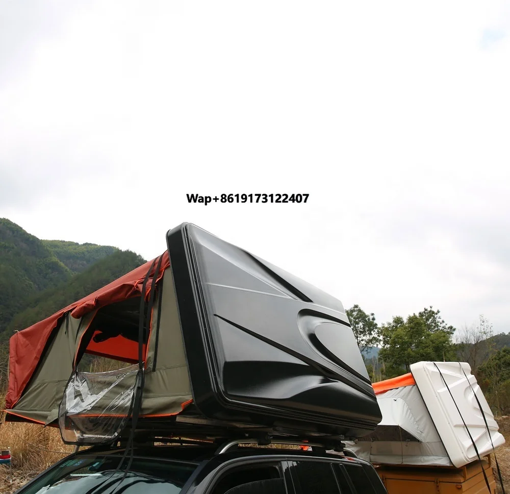 

Newest Design HOT Selling Sun Camping Car Mounted Trailer Outdoor Hard Shell Roof Top Tent