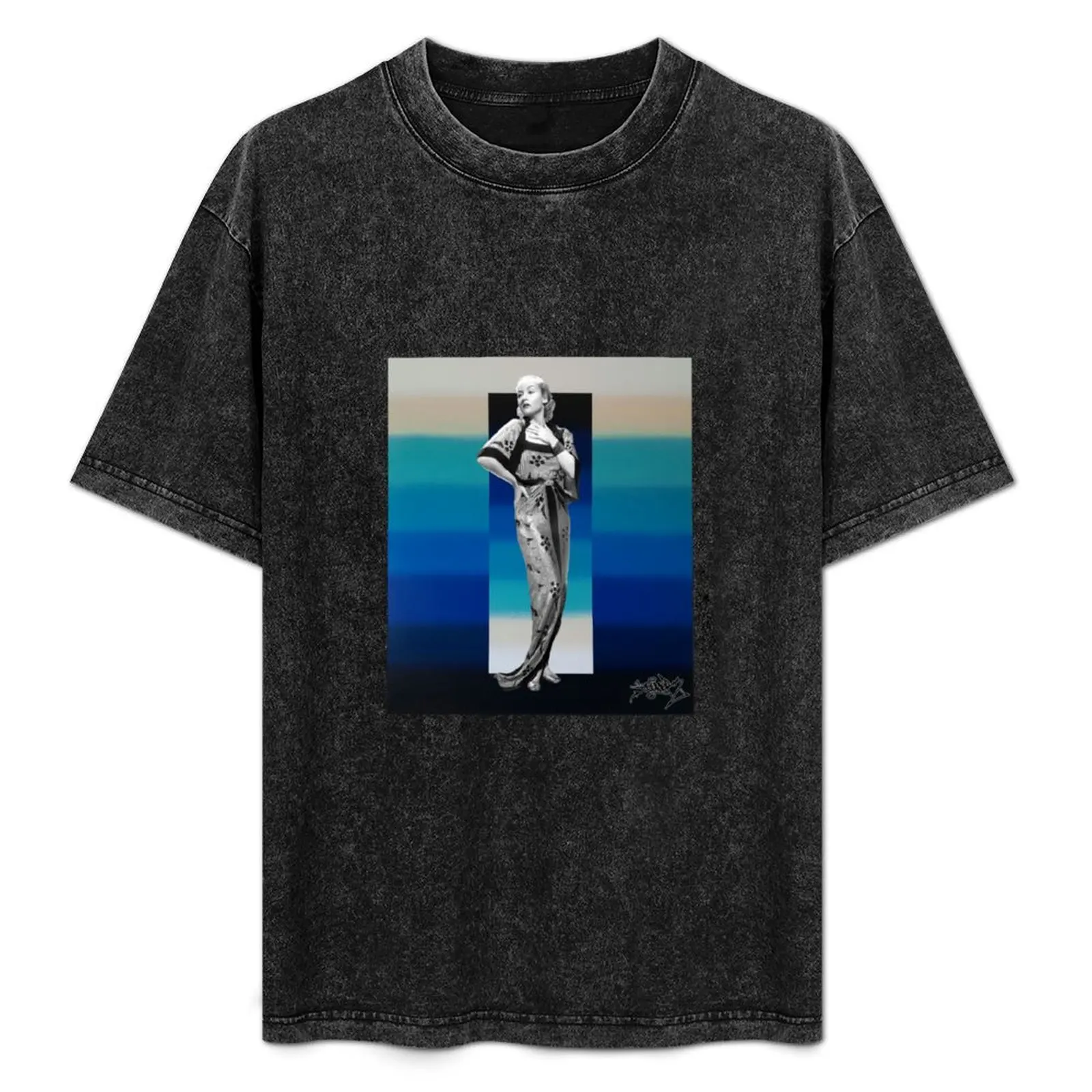 

BLUE PINUP BY ESONE T-Shirt Daily Wear Print T-Shirt